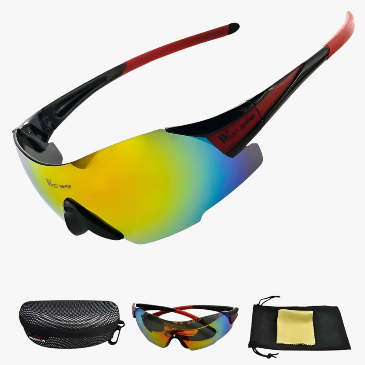 Roderick | Wind- und wasserdichte Fahrradbrille – klare Sicht und ultimativer Schutz