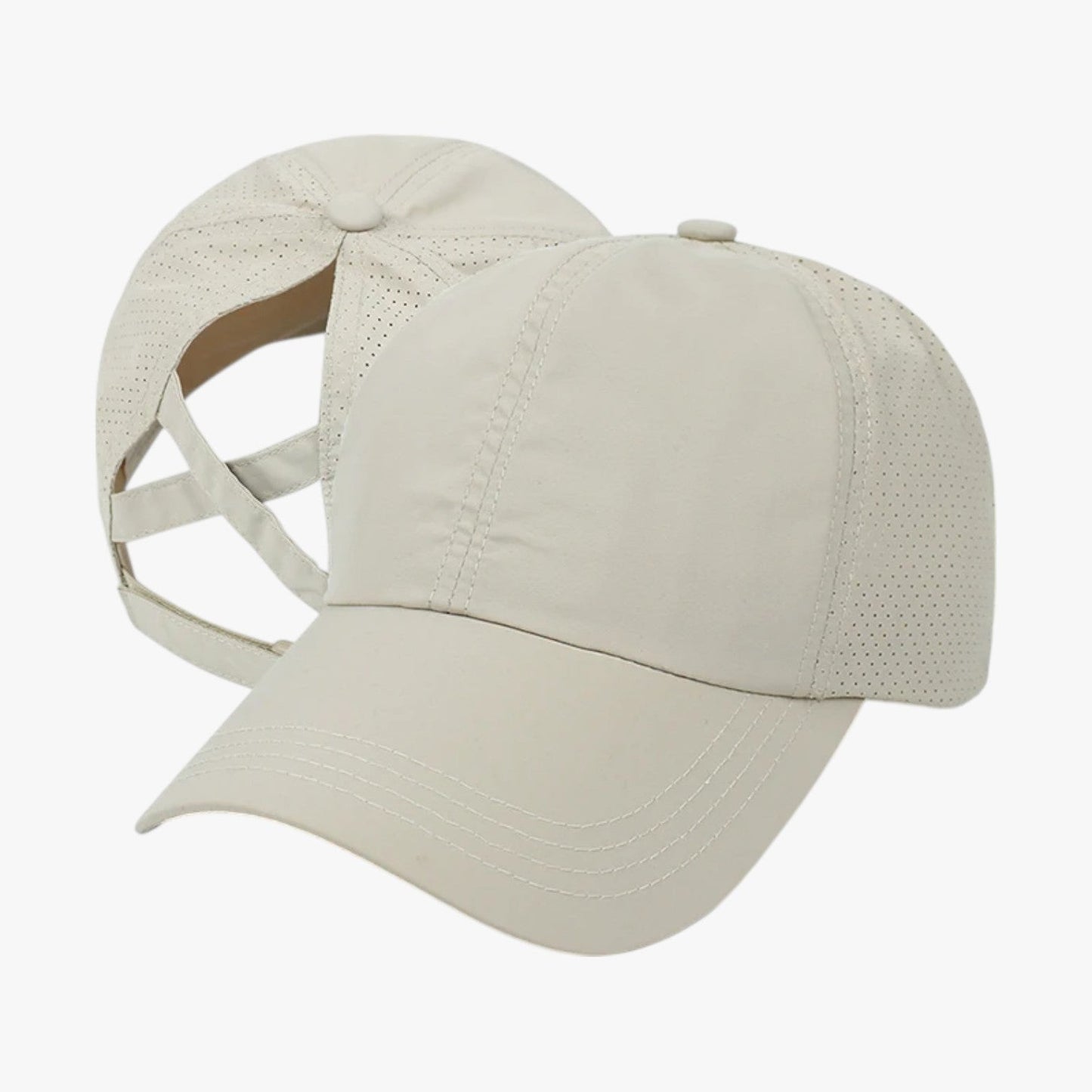 Aliyah | Sportcap für den Sommer mit Pferdeschwanz und atmungsaktivem Netzmaterial