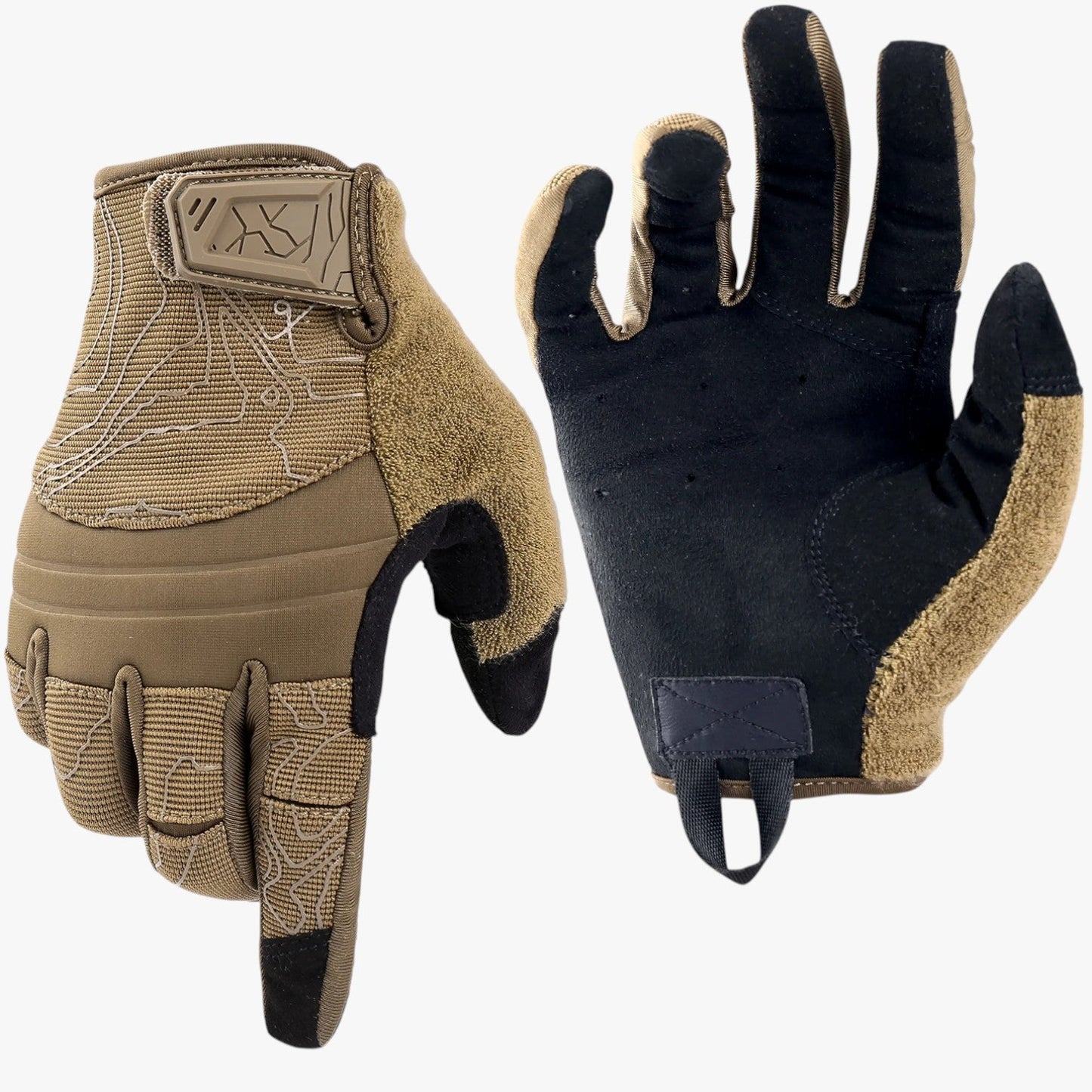Troy | Atmungsaktive fingerlose Touchscreen-Taktikhandschuhe
