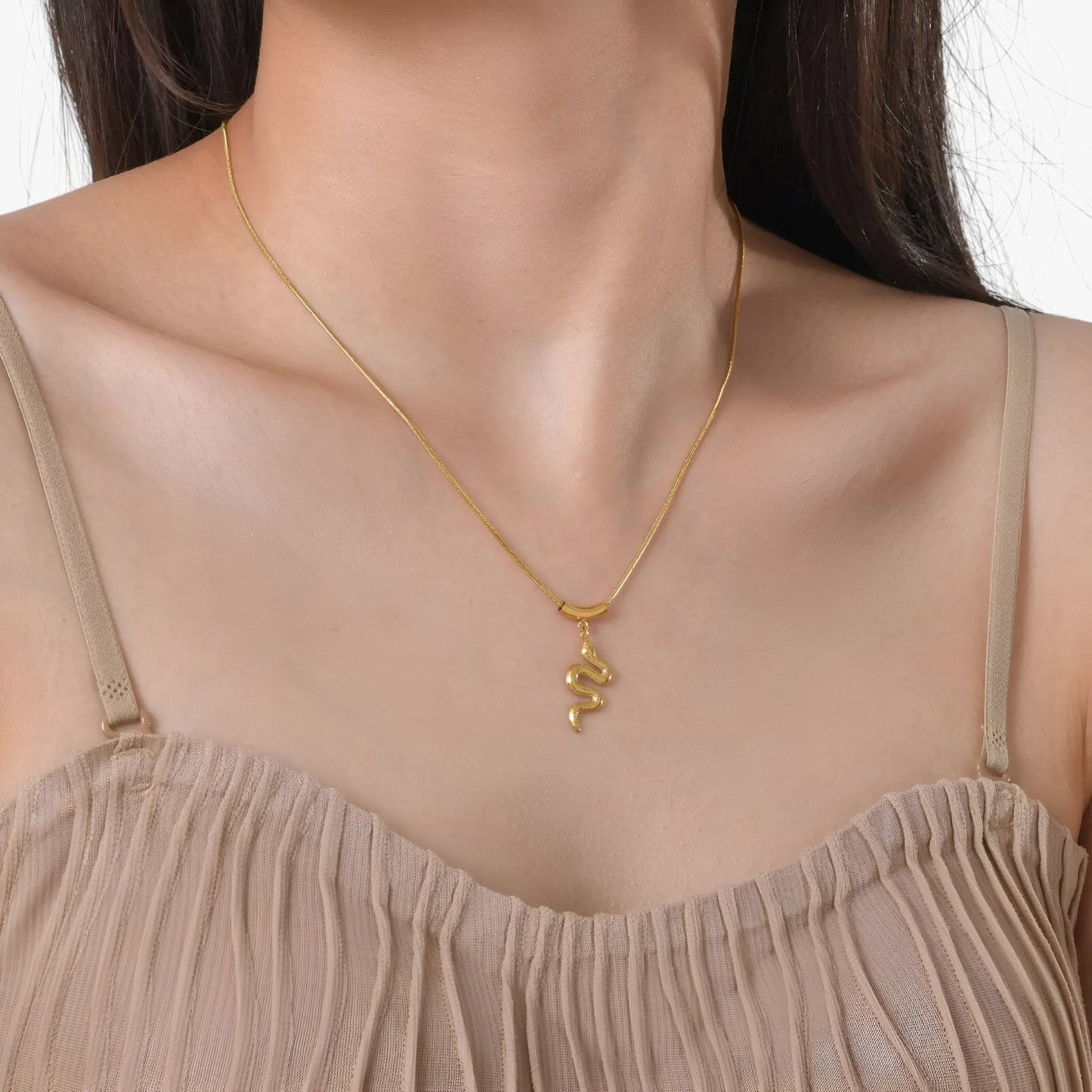 Zuri | Vintage Goldschlangenkette