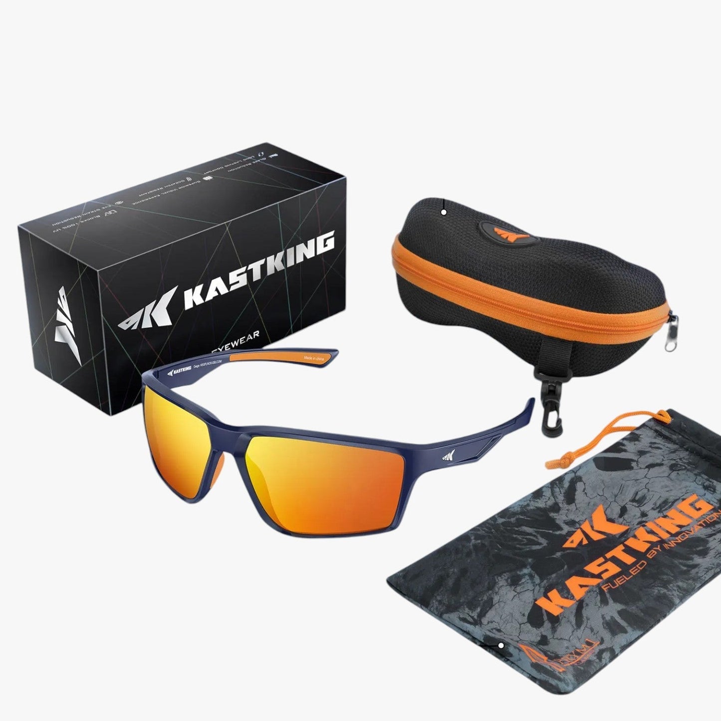 Asher | Sportbrillen mit polarisierten Gläsern und UV-Schutz