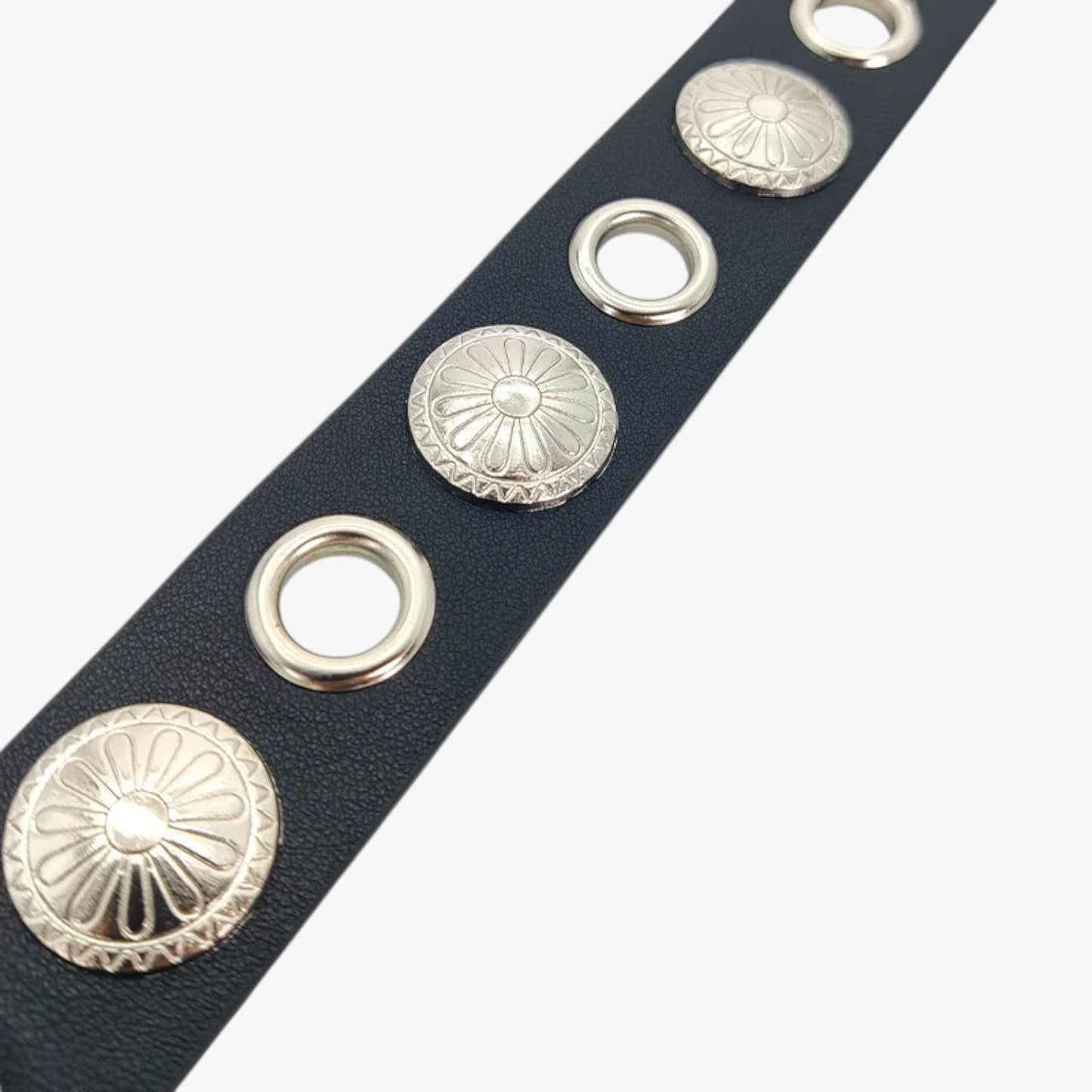 Belen | Punk-Lederarmband mit Schnallen Unisex