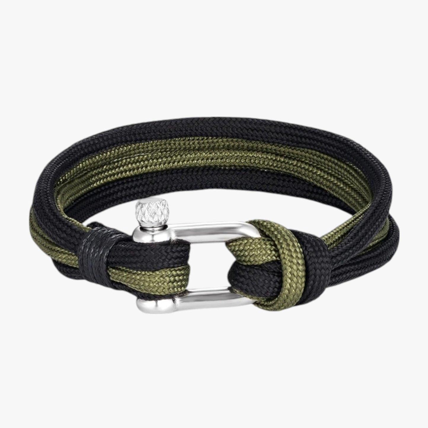 Tristan | Überlebens Paracord Armband mit Nautischem Haken