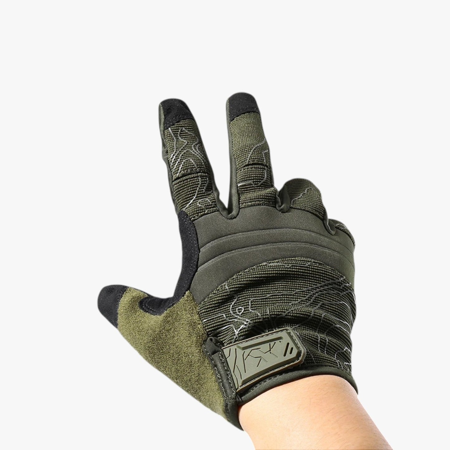 Troy | Atmungsaktive fingerlose Touchscreen-Taktikhandschuhe
