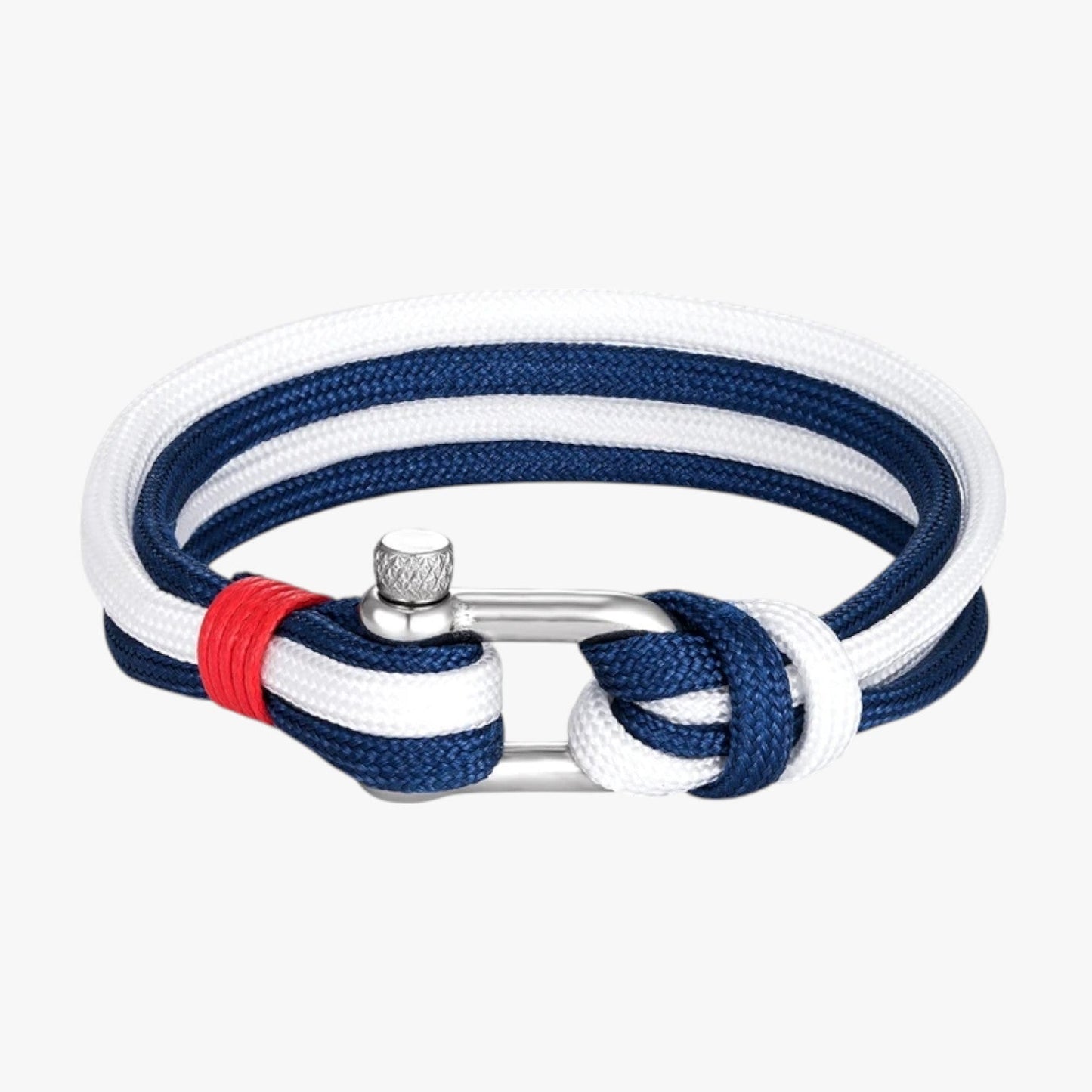 Tristan | Überlebens Paracord Armband mit Nautischem Haken