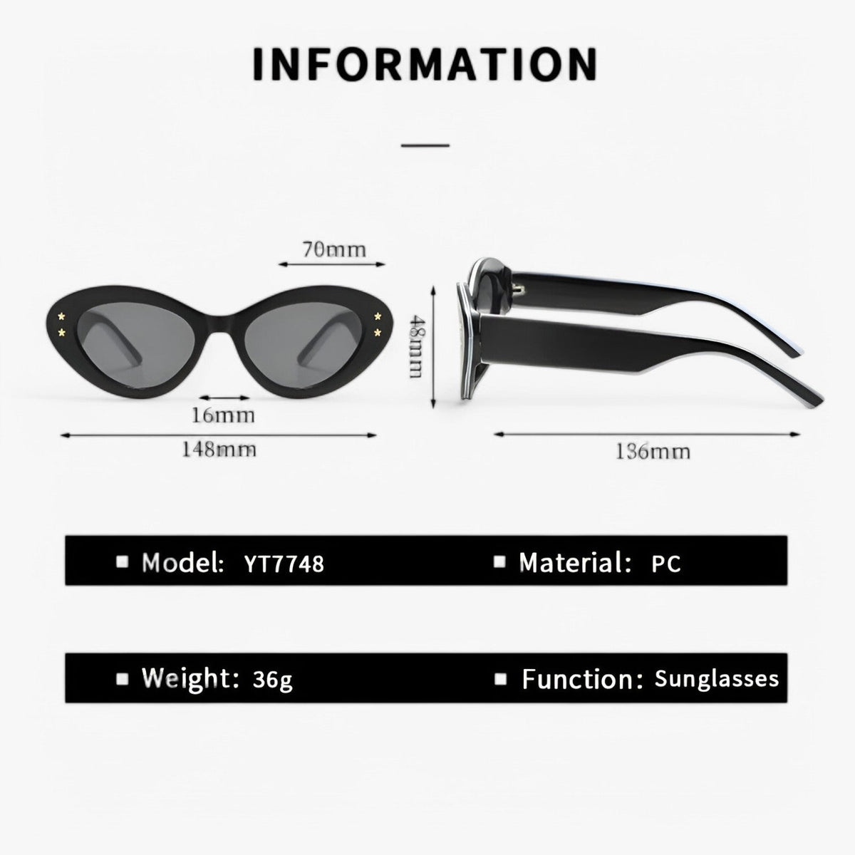Selah | Stilvolle Retro-Sonnenbrille mit UV400-Schutz