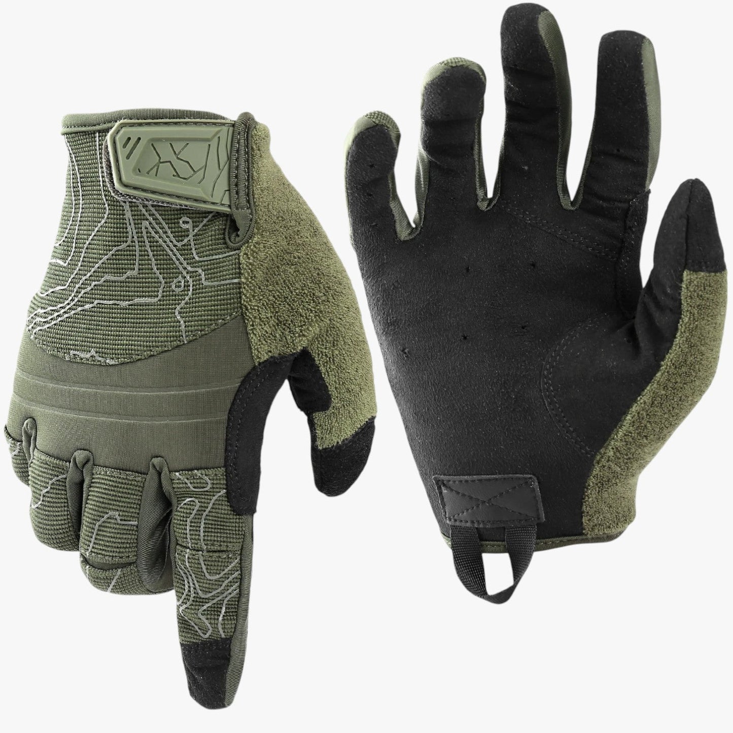 Troy | Atmungsaktive fingerlose Touchscreen-Taktikhandschuhe