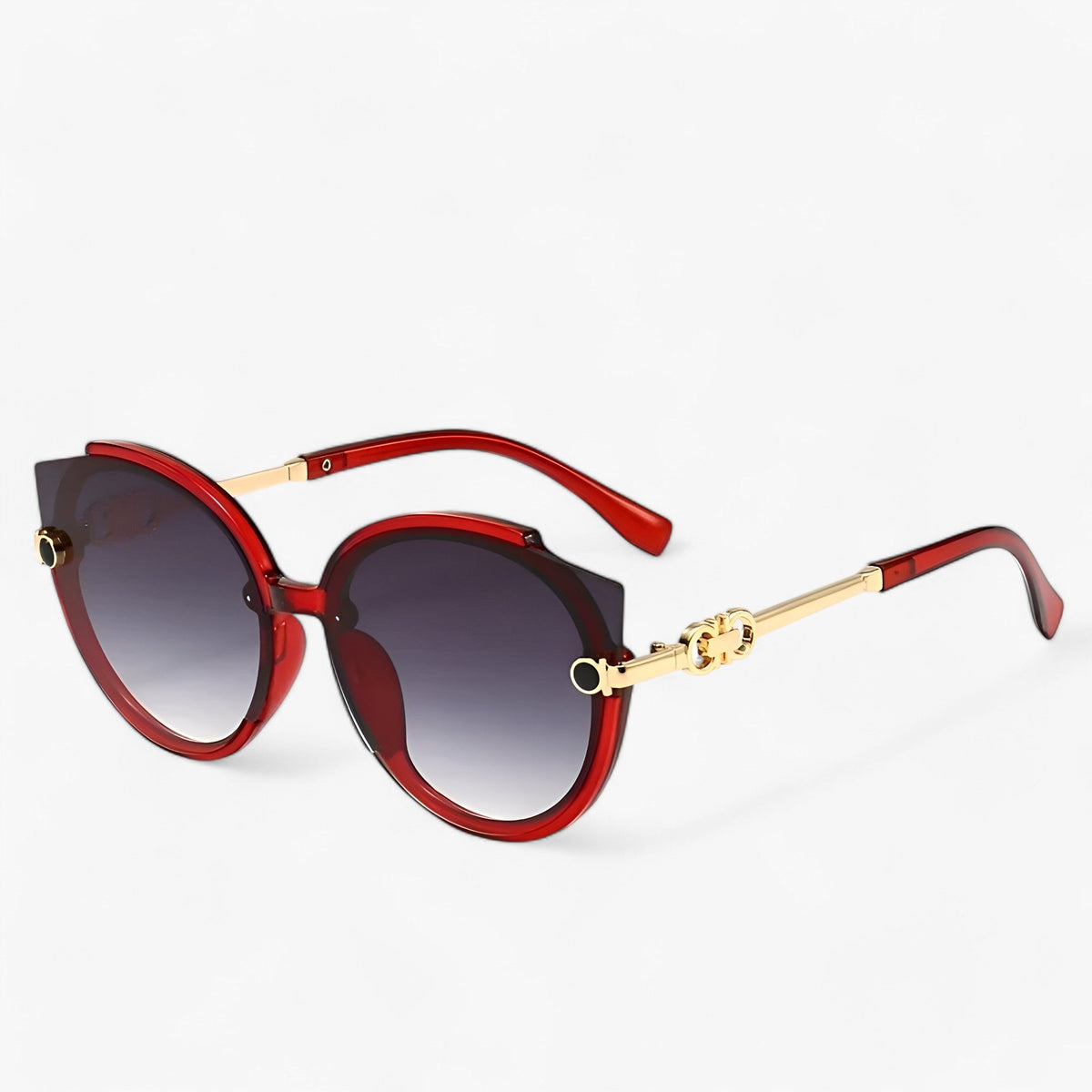 Shana | Runde Sonnenbrillen mit Farbverlauf - Vintage-Stil und Schutz