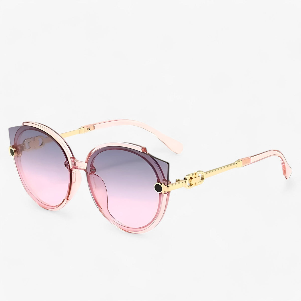 Shana | Runde Sonnenbrillen mit Farbverlauf - Vintage-Stil und Schutz