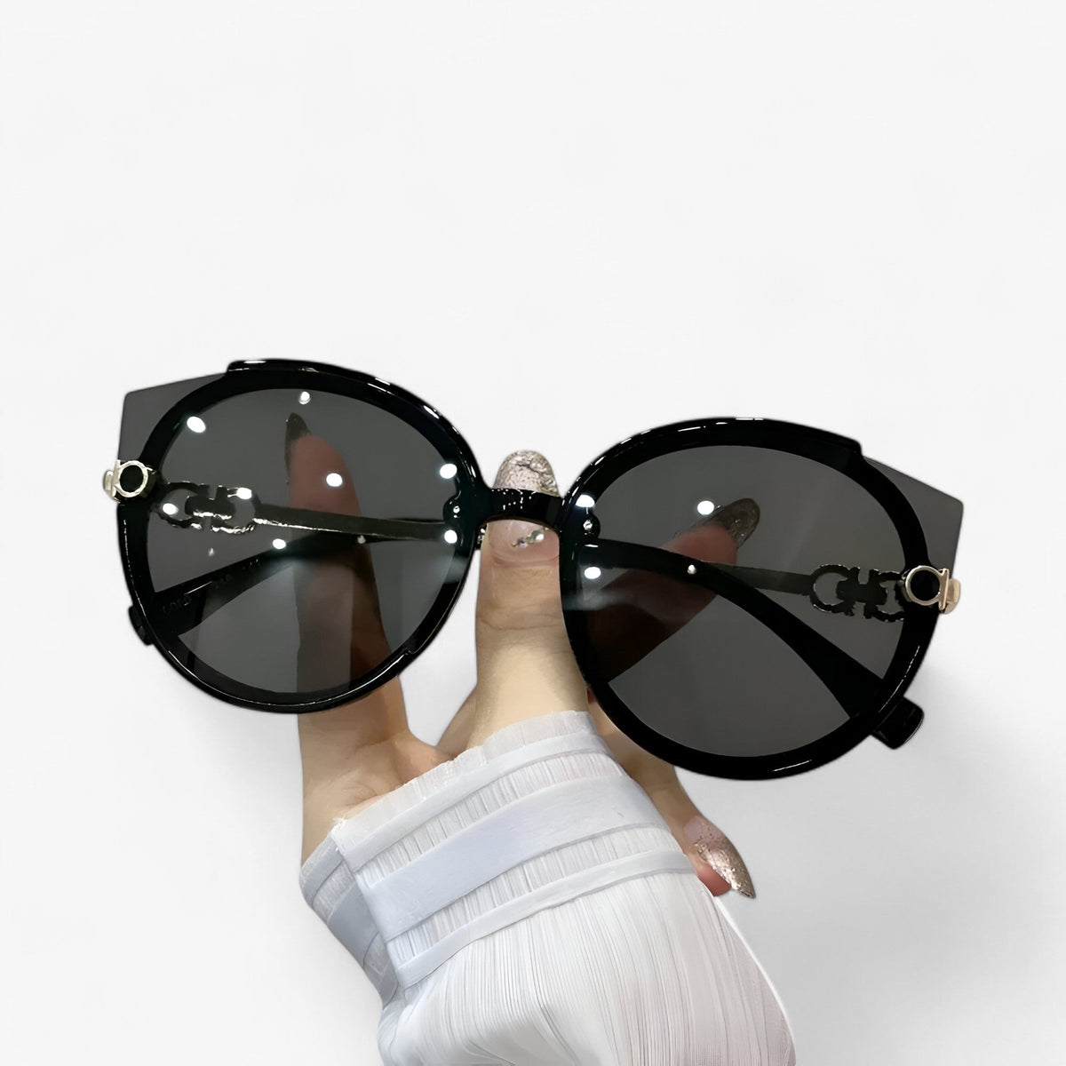 Shana | Runde Sonnenbrillen mit Farbverlauf - Vintage-Stil und Schutz