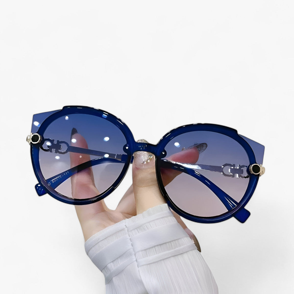 Shana | Runde Sonnenbrillen mit Farbverlauf - Vintage-Stil und Schutz