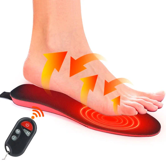 Solum | Heizbare Schuhsohlen mit wiederaufladbaren Einsätzen