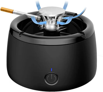 Spiron | 2-in-1 Rauchfreier Aschenbecher mit Luftreinigung
