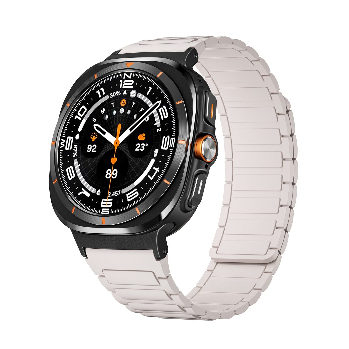 Sport Silikon Magnetarmband für Samsung Watch 7 Ultra