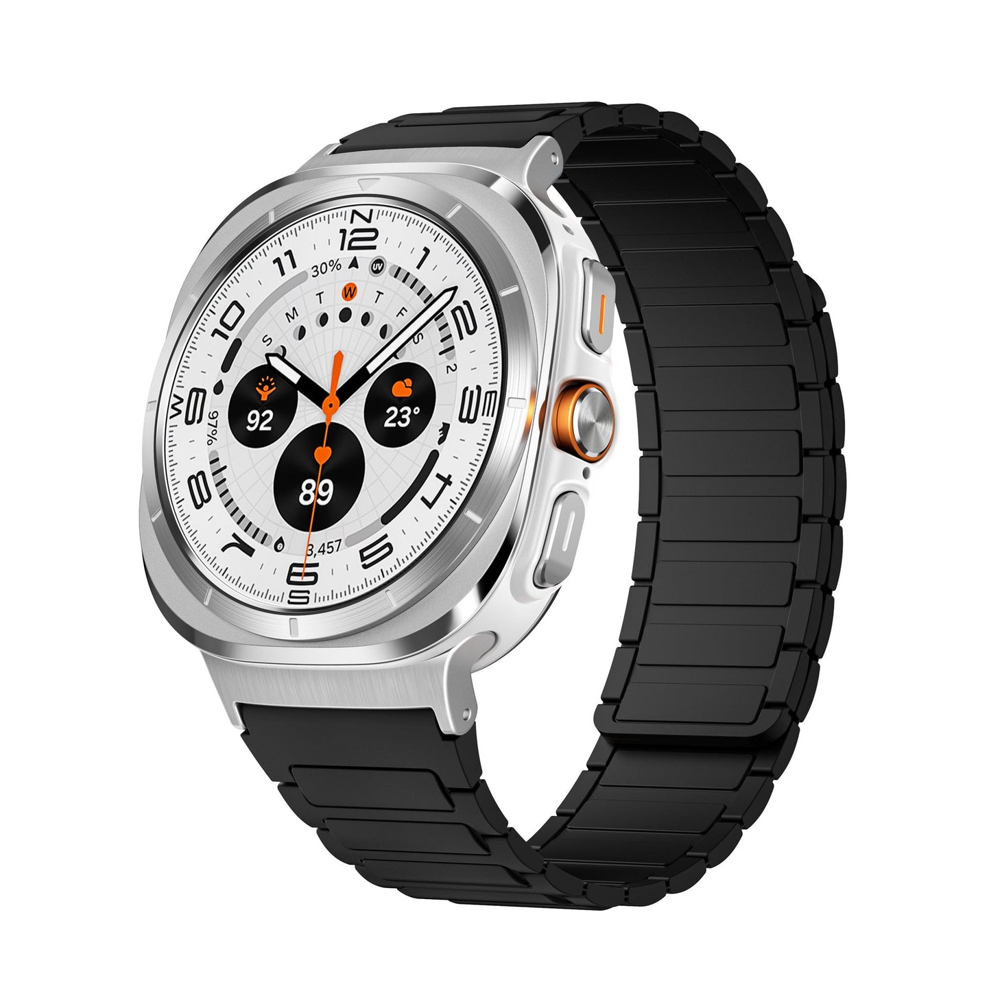 Sport Silikon Magnetarmband für Samsung Watch 7 Ultra