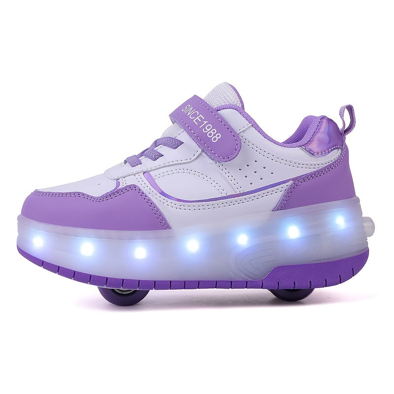 Star Glide | Funkelnde Roller-Sneakers für Kinder