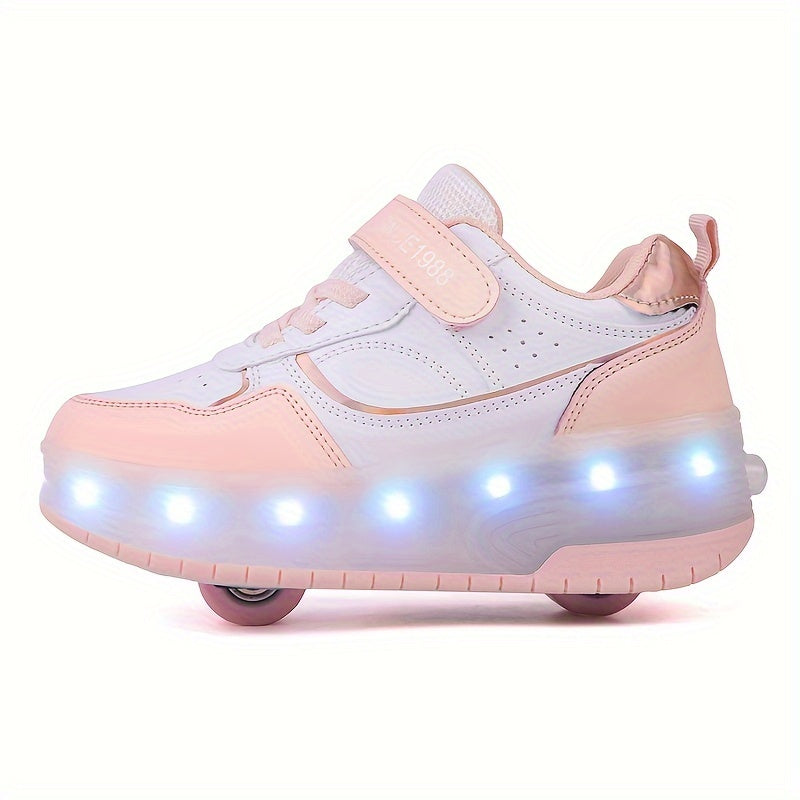 Star Glide | Funkelnde Roller-Sneakers für Kinder
