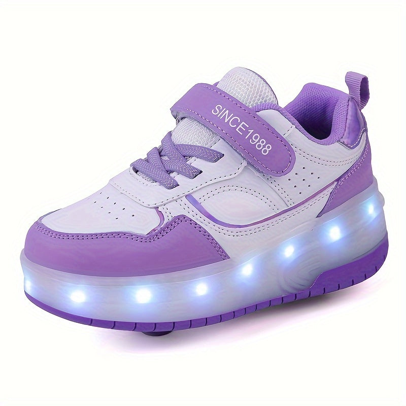 Star Glide | Funkelnde Roller-Sneakers für Kinder