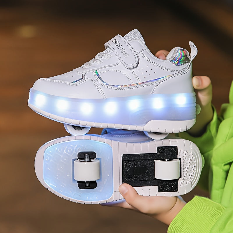Star Glide | Funkelnde Roller-Sneakers für Kinder