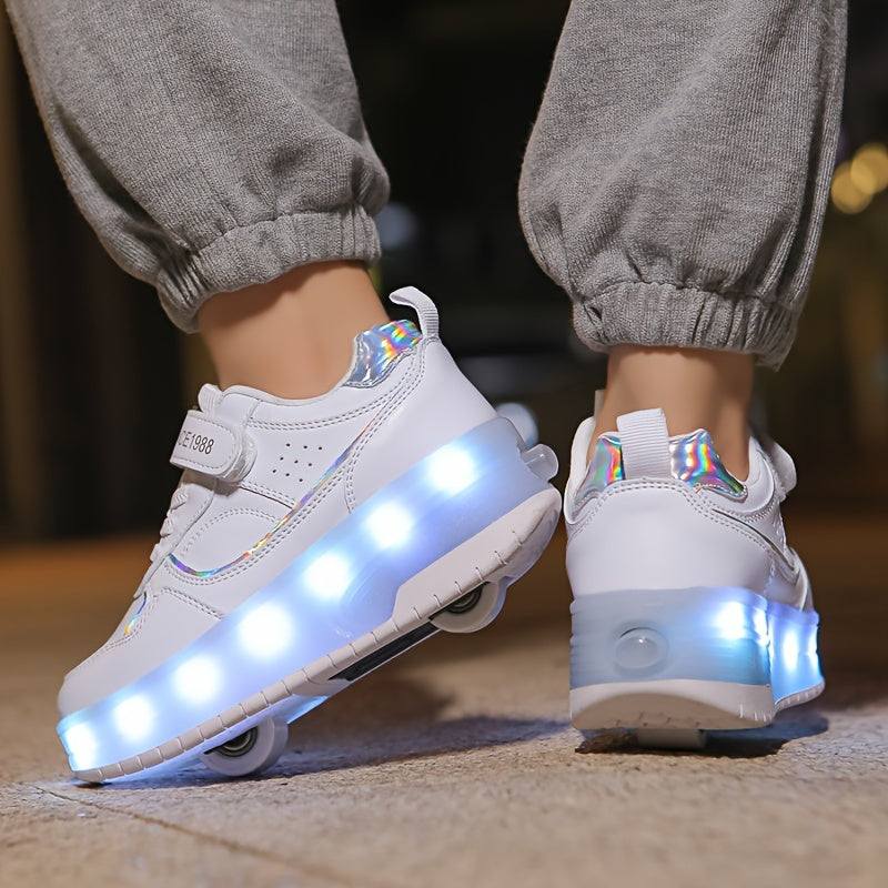 Star Glide | Funkelnde Roller-Sneakers für Kinder