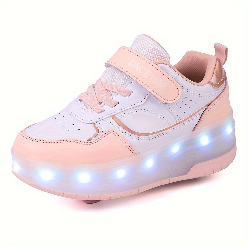 Star Glide | Funkelnde Roller-Sneakers für Kinder