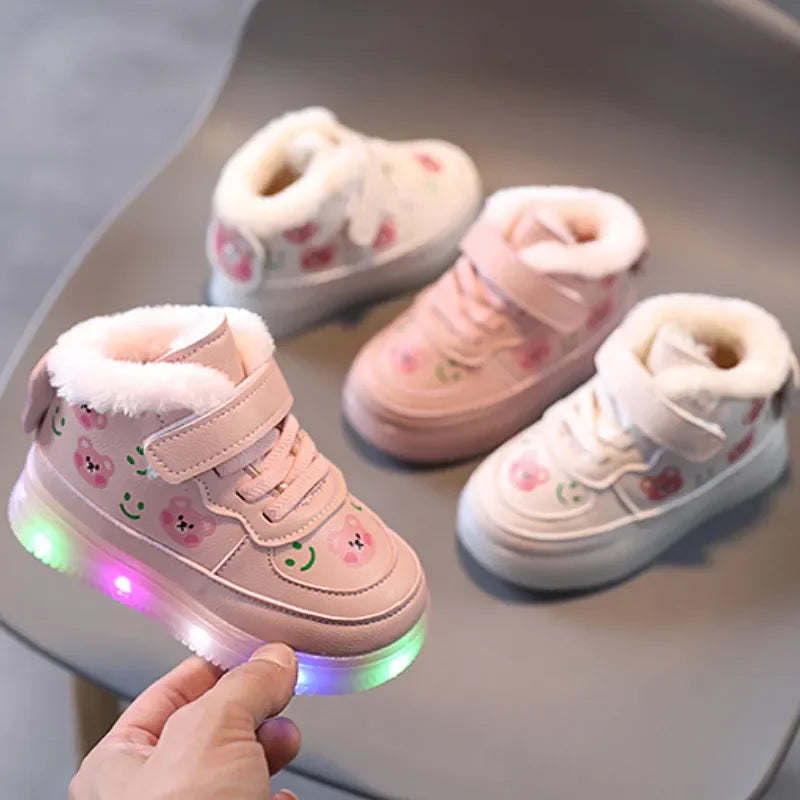 Star Steps | Warme LED-Sneakers für Kinder mit Komfort