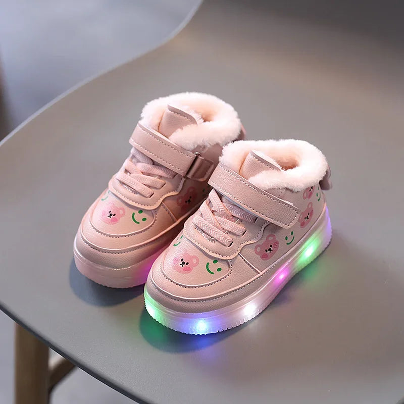 Star Steps | Warme LED-Sneakers für Kinder mit Komfort