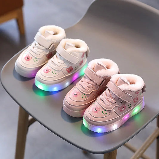 Star Steps | Warme LED-Sneakers für Kinder mit Komfort