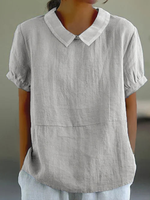 Stilvoll & Bequem | Amalie Elegantes Baumwollhemd
