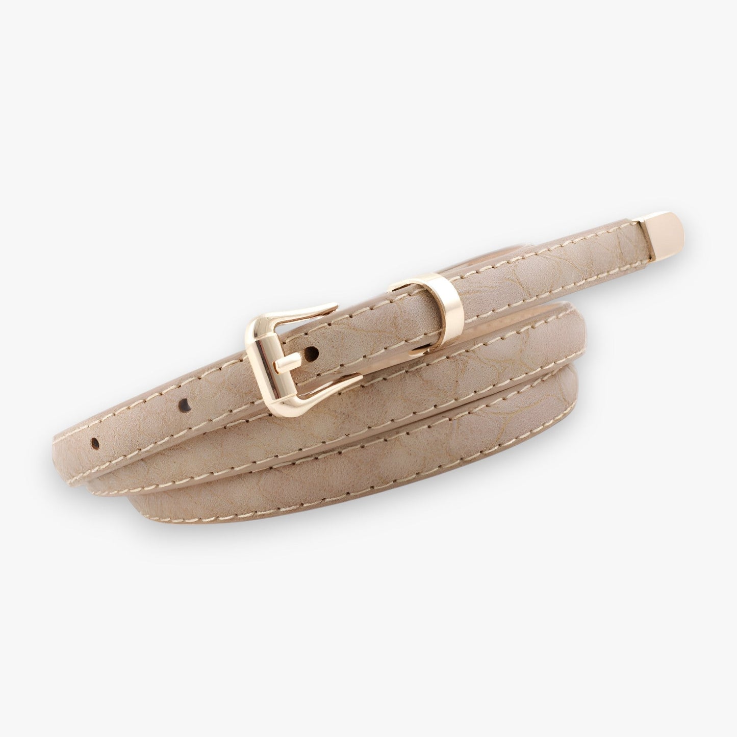 Stilvoll | Damen Schlangenledermuster Gürtel - Elegant und trendy