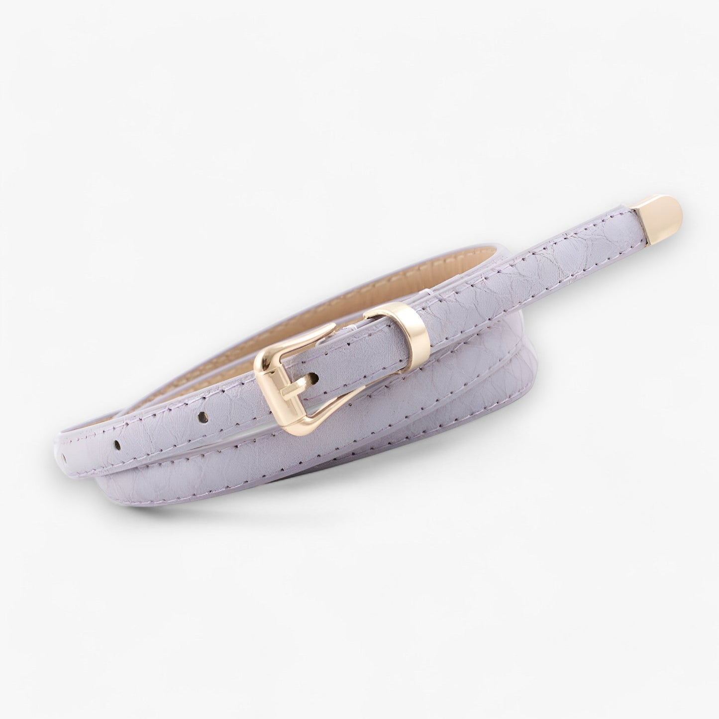 Stilvoll | Damen Schlangenledermuster Gürtel - Elegant und trendy