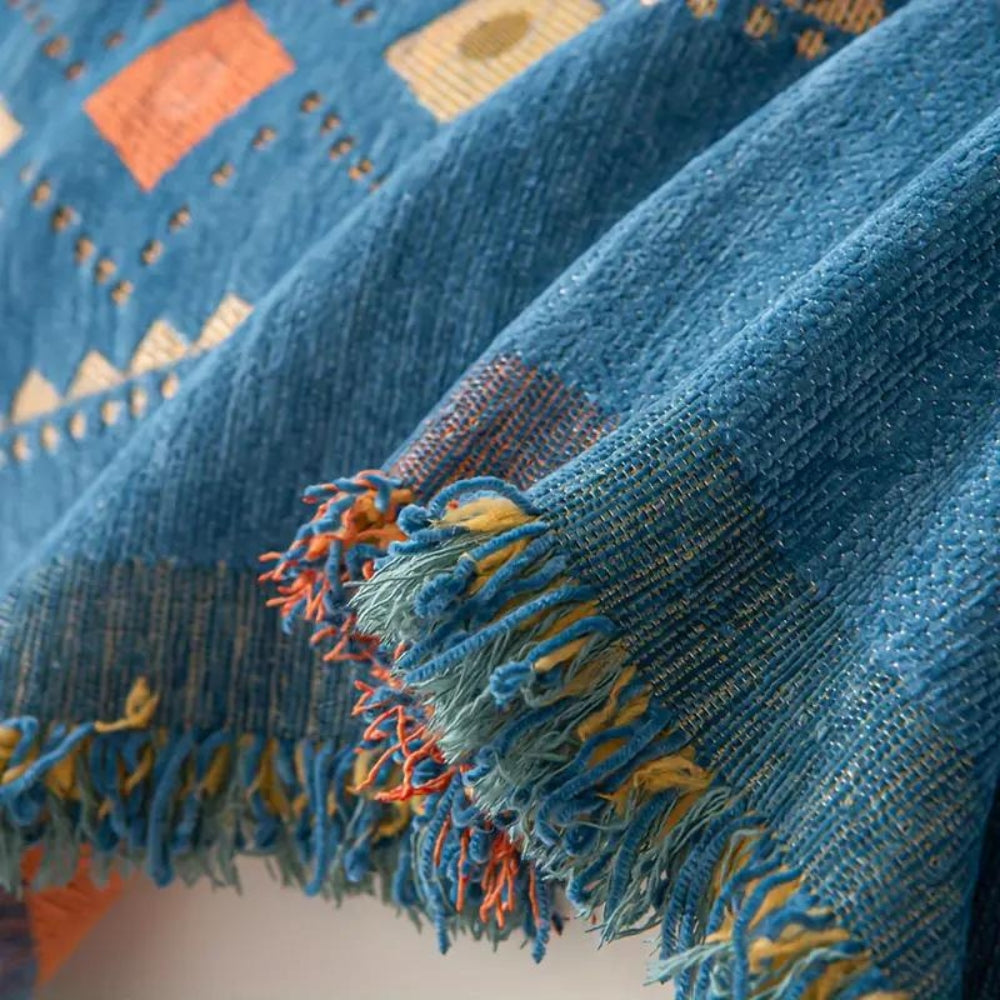Stylische Boho Sofabezug