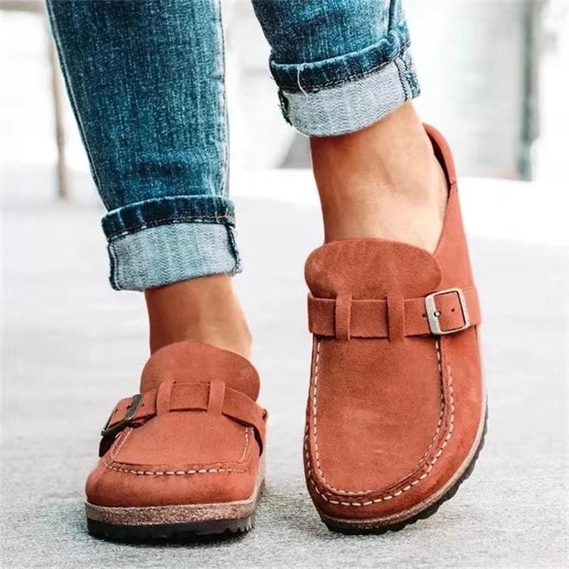 Stylische Retro-Sandalen - Comfyslides