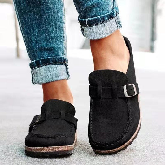 Stylische Retro-Sandalen - Comfyslides