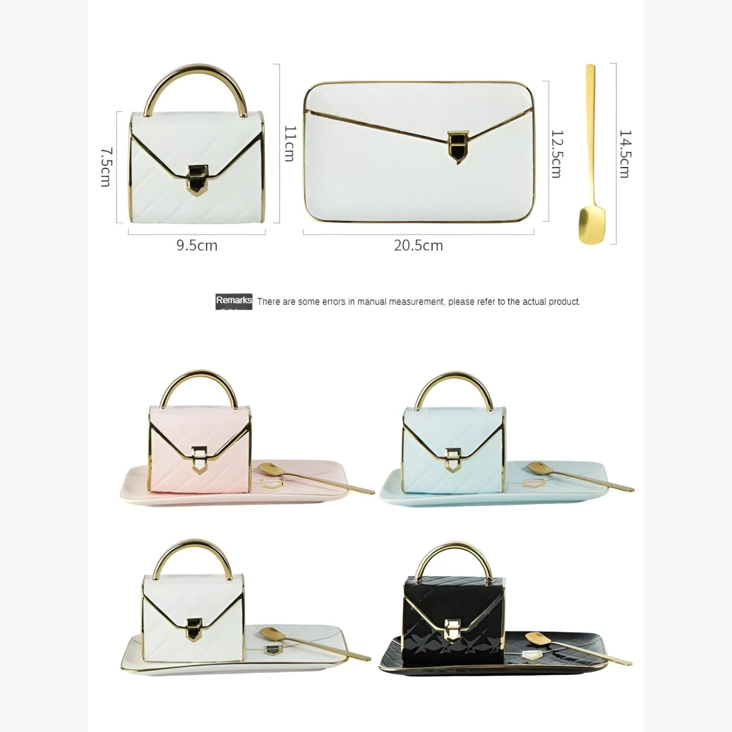 Tessa | Kreative Keramik Handtaschenform Tasse