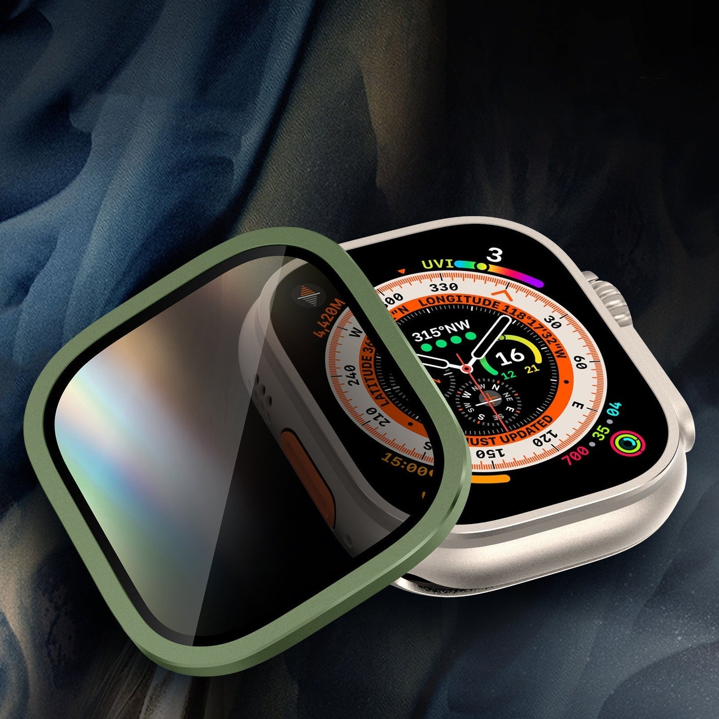 Titanium Displayschutz für Apple Watch Ultra 2/Ultra (Privatversion)