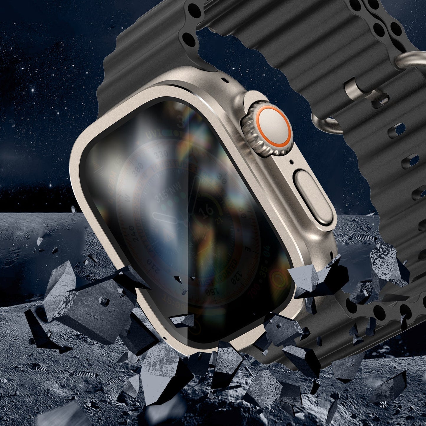 Titanium Displayschutz für Apple Watch Ultra 2/Ultra (Privatversion)