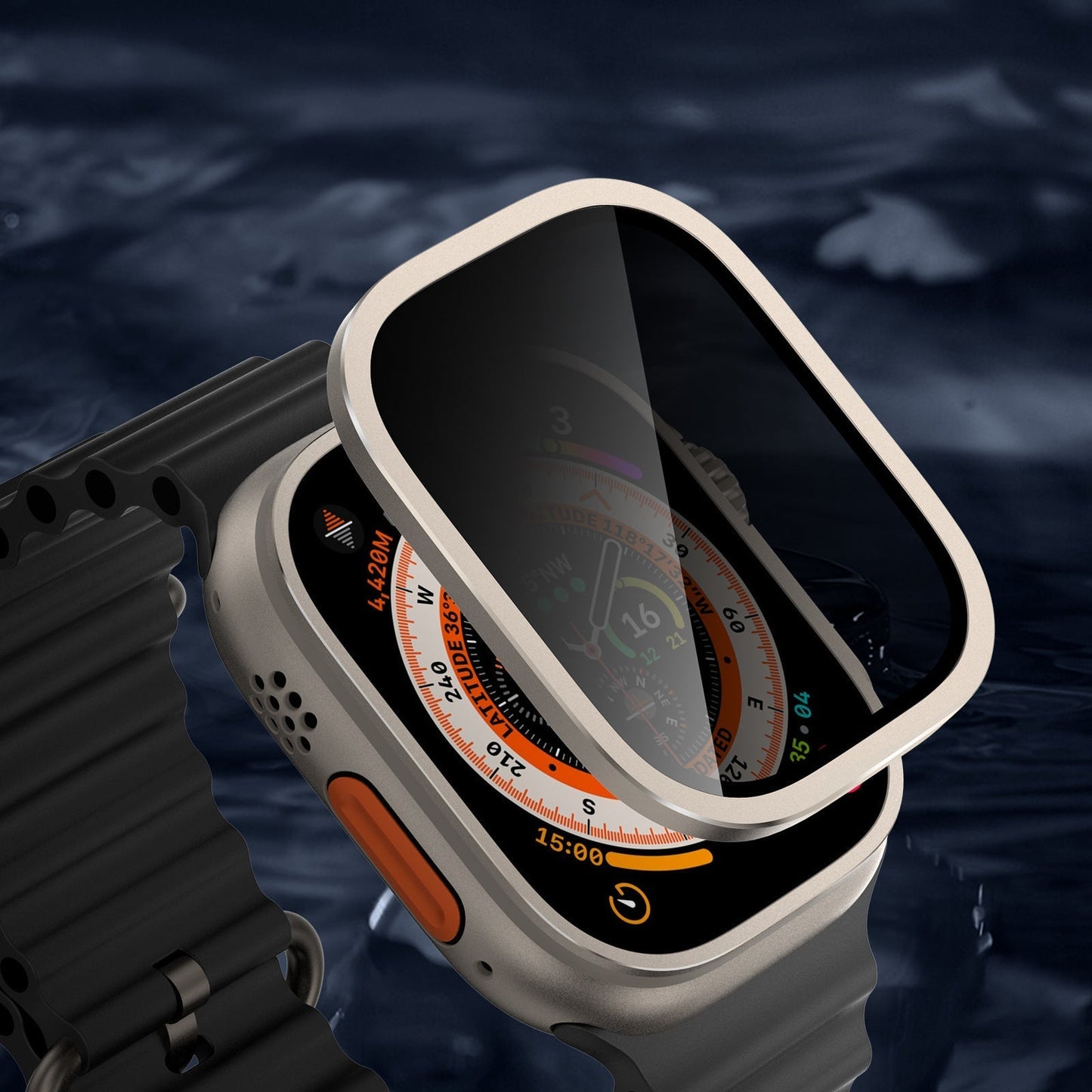 Titanium Displayschutz für Apple Watch Ultra 2/Ultra (Privatversion)