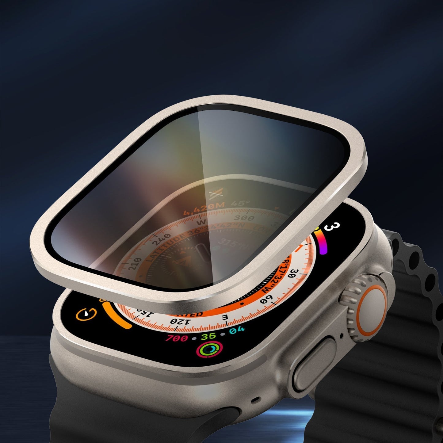 Titanium Displayschutz für Apple Watch Ultra 2/Ultra (Privatversion)