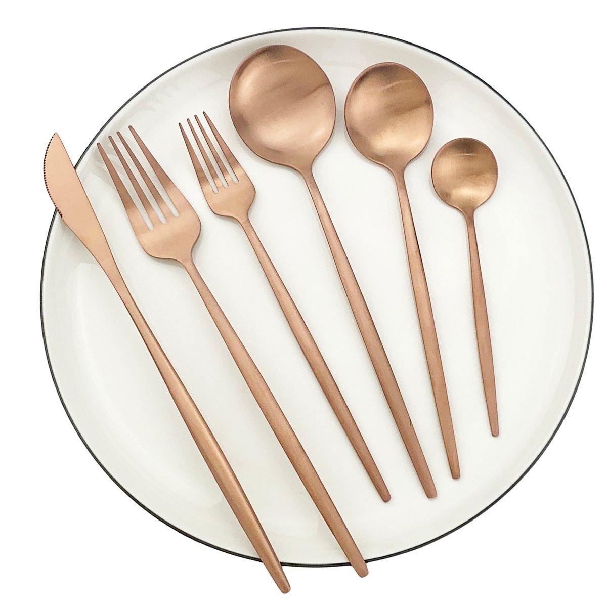 Torin - 36 Stück minimalistisches Besteck