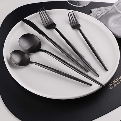 Torin - 36 Stück minimalistisches Besteck