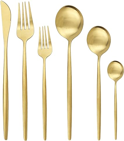 Torin - 36 Stück minimalistisches Besteck