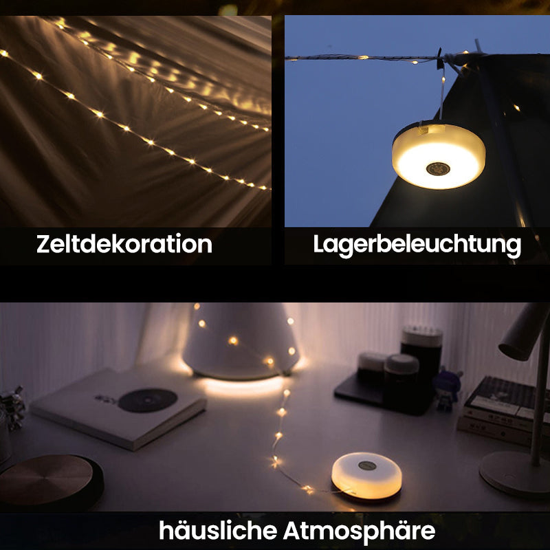 Tragbare, faltbare und wasserdichte Lichterkette