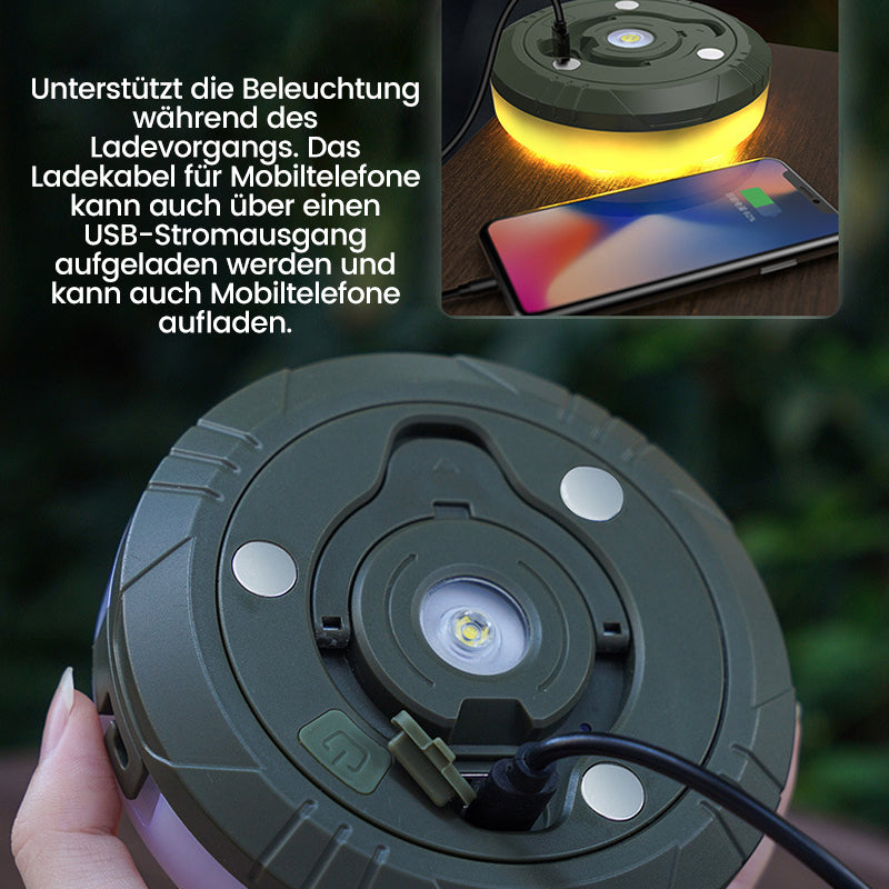 Tragbare, faltbare und wasserdichte Lichterkette