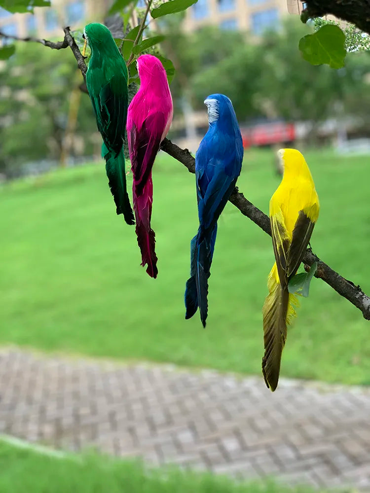 TropicPerch - Garten Dekoration Papagei