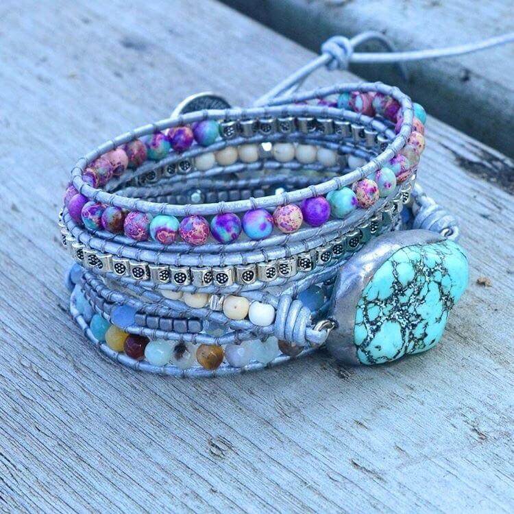 Türkis heilendes schützendes Armband