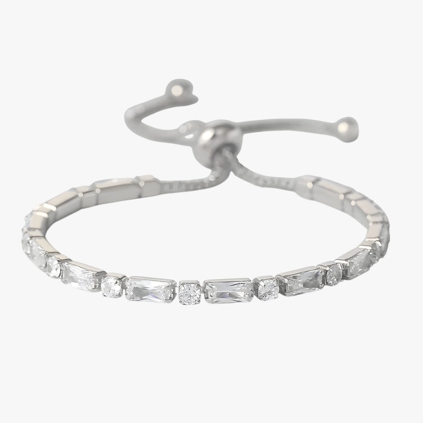 Valerie | Geometrisches Roségold-Armband mit Zirkon Elegantes Geschenk für Frauen
