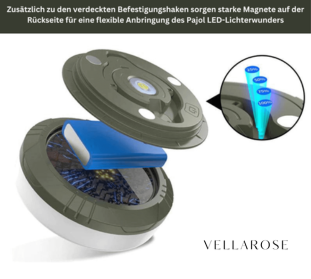 Vella LED Licht Wunder | wasserdicht, tragbar & wiederaufladbare Stimmungsbeleuchtung