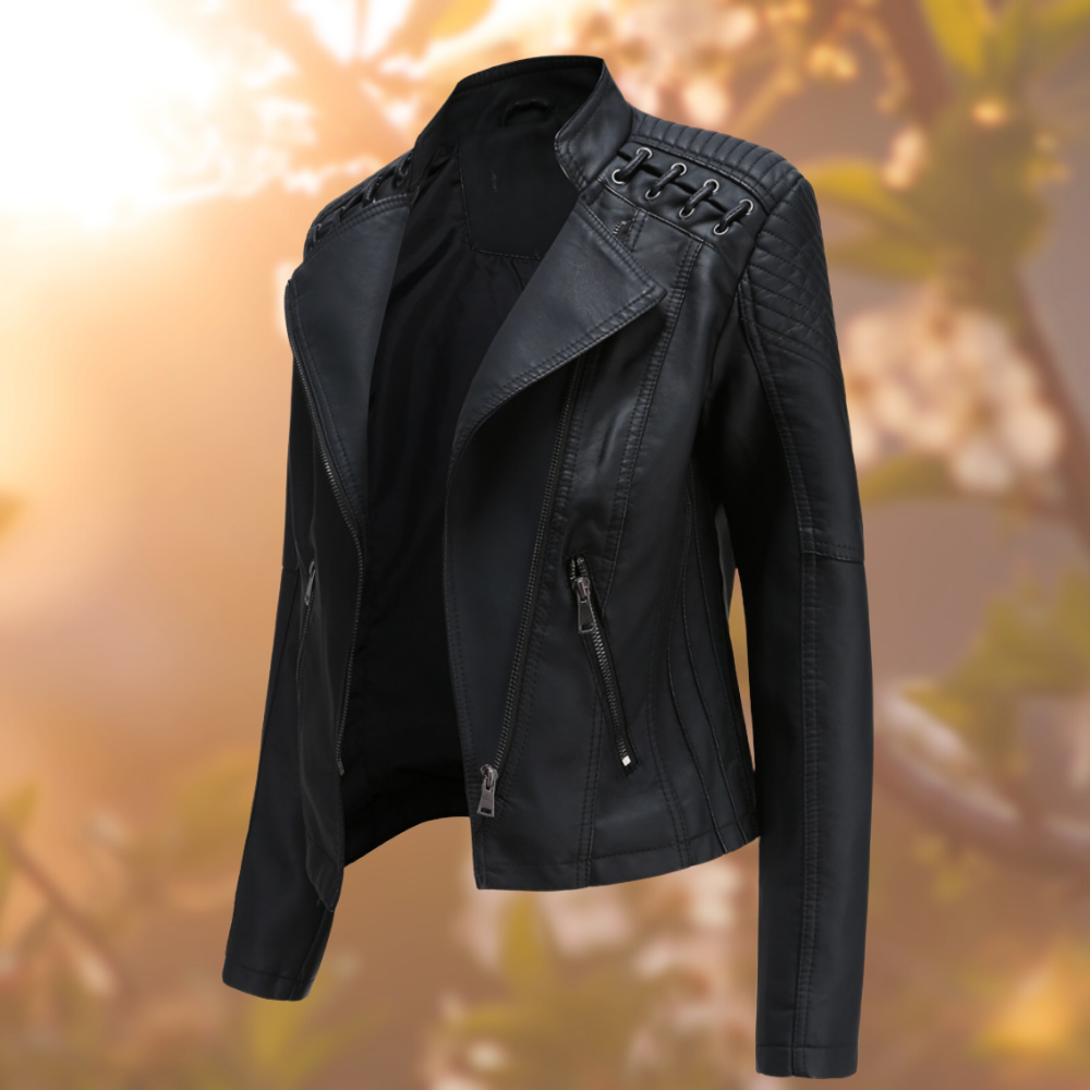 Verena | Elegante Lederjacke für jeden Anlass