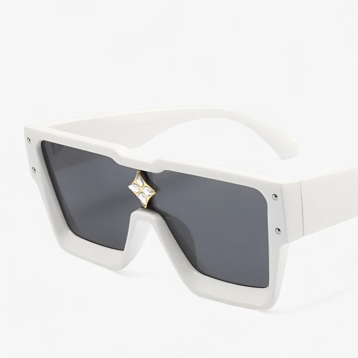 Victor | Unisex rechteckige Sonnenbrille mit UV400-Schutz